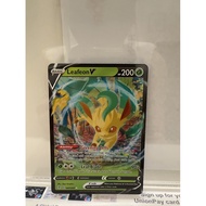 Pokemon leafeon V evolving skies card