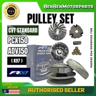 PCX150 / ADV150（K97）FRONT PULLEY ROLLER SET REAR PULLEY SET CVT STANDARD FRG ORIGINAL PCX ADV FRONT 