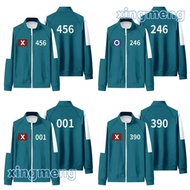 【S-4XL】Game jacket Season 2 number jacket 456 jacket for adults 007 001 388 290 customized number.