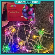 Lampu Raya Kelip-Kelip 10m Lampu Multi-Color 60 LED Light Raya Aidilfitri Lampu Raya Ramadan Lampu R
