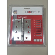 Hafele door hinge 4"x3" stainless steel SUS304 (1pair)