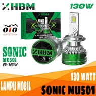 SONIC MU501 Car LED Lights all sockets H1, H3, H4, H7, H11, HB3 9005, HB4 9006, HIR2 9012 Headlamp F