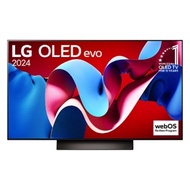 48吋｜LG OLED evo AI 4K 智慧顯示器｜C4極緻系列｜2024 (可壁掛) OLED48C4PTA