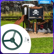 [Etekaxa] Pirate Ship Steering Wheel Boys Girls Pirate Ship Parts Pretend Play Props