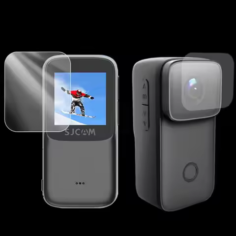 Hard Tempered Glass Screen Protector Cover For SJCAM C200 Pro / C200 4K Action Camera Lens LCD Displ