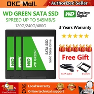 [24H Ship] Western Digital WD Green SSD 120GB 240GB 480GB Laptop SSD SATA3 Internal Solid State Driv