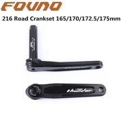 FOVNO RC-216 THUNDER Crank Arm 2x11 Speed Road Bicycle 165mm 170mm 172.5mm 175mm Aluminum Alloy Stra