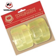 WIN.MAX 4Pcs Big Fish Skateboard Wheels 2.13"X1.42" Skateboard Wheels Professional High Flexibility 