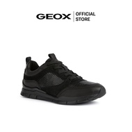 GEOX รองเท้าผ้าใบผู้หญิง รุ่น D SUKIE C - BLACK SS23 (D26F2CC9999F_S3BKXX)