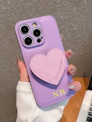 Luxury Leather Personalized Customized Phone Case Compatible With IPhone 16 15 14 11 12 13 Pro Max P