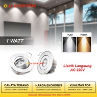 MATA PUTIH Spotlight 1W 1 Watt LED 1 Eye Spotlight Spotlight Mini Yellow Warm White And White