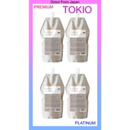 TOKIO IE Inkarami Refill Pack, Premium / Platinum, Shampoo / Treatment,  700ml  -Direct From Japan