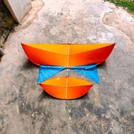 Diều sáo mẹ bồng làm từ cap quang và vải chống nước