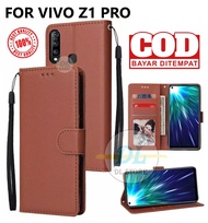 FLIP CASE VIVO Z1 PRO FLIP LEATHER CASE PREMIUM-FLIP WALLET CASE KULIT/CASE DOMPET