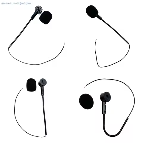 A3PD Plugs And Play Dynamic Microphone 300mm Suitable for Aviation Martial Headset
