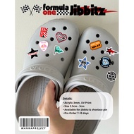 [PRE ORDER] Jibbitz F1 Formula1 Racer acrylic keychain