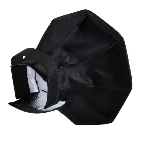 PULUZ 20cm Octangle Style Foldable Soft Flash Light Diffuser Softbox