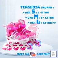 PINK EDITIONST!! Children's Inline Skates POWER/ Bajaj Model Roller Skates Free Bolts & L Key