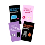 Couple Game Card Game Drunk in Love Couples Drunk Game Naughty Card Game Valentines Day Gift Origina