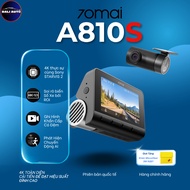 70Mai A810S dash cam with Sony STARVIS 2 IMX678 image sensor, clearly captures license plate