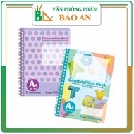 Sổ lò xo kép bìa nhựa A4 Klong 300 trang Ms 903 phù hợp với học sinh nhân viên văn phòng để học tập