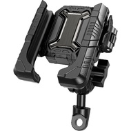 Promosi istimewa NJX Aegis NPH02 Anti Vibration Phone Holder Motorcycle Handphone Bike Pemegang Shoc