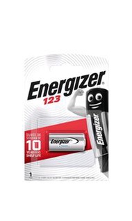 Energizer 勁量 CR123A 電池 電芯 3V 相機鋰電池 1 粒 卡裝