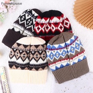 【FKSG】 Fashionable Knitted Stocking Hat Big Circumference Display Face Small Hat Loose Cold Hat Wome