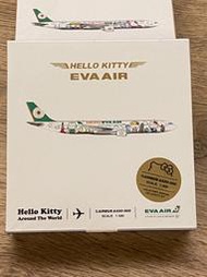 長榮航空 Hello Kitty 彩繪環遊世界機飛機模型  A330-300 1:500 絕版品(全新未拆)