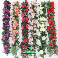 MAWAR Plastic Rose Vines ARTIFICIAL Flowers ARTIFICIAL Vines ARTIFICIAL Flowers Cheap Home Decoratio
