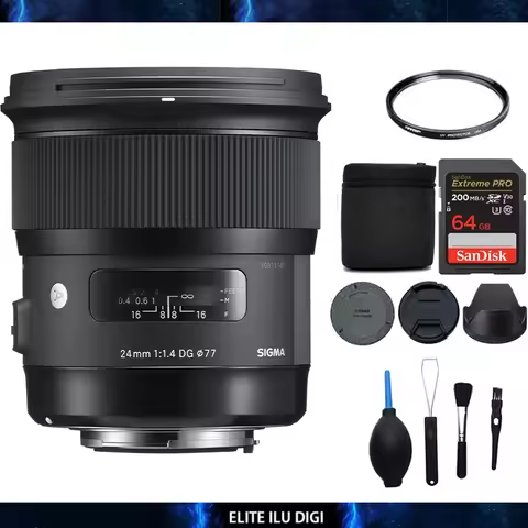 Sigma 24mm F1.4 DG HSM | Art Lens for Canon Nikon Sony E Mount