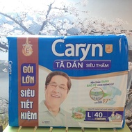 Tã Dán Caryn Siêu Thấm Đủ Size M L XL  - Bỉm Tã Caryn Cho Người Già Và Hạn Chế Khả Năng Đi Lại - Tha