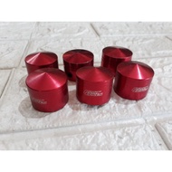 CNC bolt cover, bolt cover, variation bolt cover, monel CNC pagoda, size 17, fastbikes