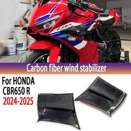 for Honda CBR650R 2024-2025 100% carbon fiber fixed fender aerodynamic fairing kit Honda CBR 650R CB