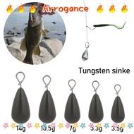 ARROGANCED Fishing Sinkers 3.5/5.3/7/10.5/14g Sports Tungsten Tungsten Fastach Sinker Quick Release 