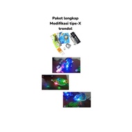 PAKET MEMBUATAN DINAMO TRONDOL DAN LAMPU LED MODIFIKASI TIPEX TRONDOL/PAKET LENGKAP BAHAN TIPE-X TRO