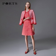 PORTS PORTS 2022 Spring New Women's Sweet Tweed Jacket LM8J044MFQ036