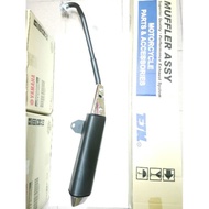 EJM CT115-S STD Exhaust (BLACK)