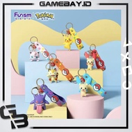 GANTUNGAN FUNISM Pokemon Keychain Official Licensed Pikachu Gengar/ Plusle/ Minun/ Jigglypuff/ Meowt
