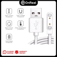 OnReal V69 / Q16pro/G20/L13/Colmi Sky 3 GPS/DT95/DT79 Smart Watch Charger Magnetic Cable Universal U