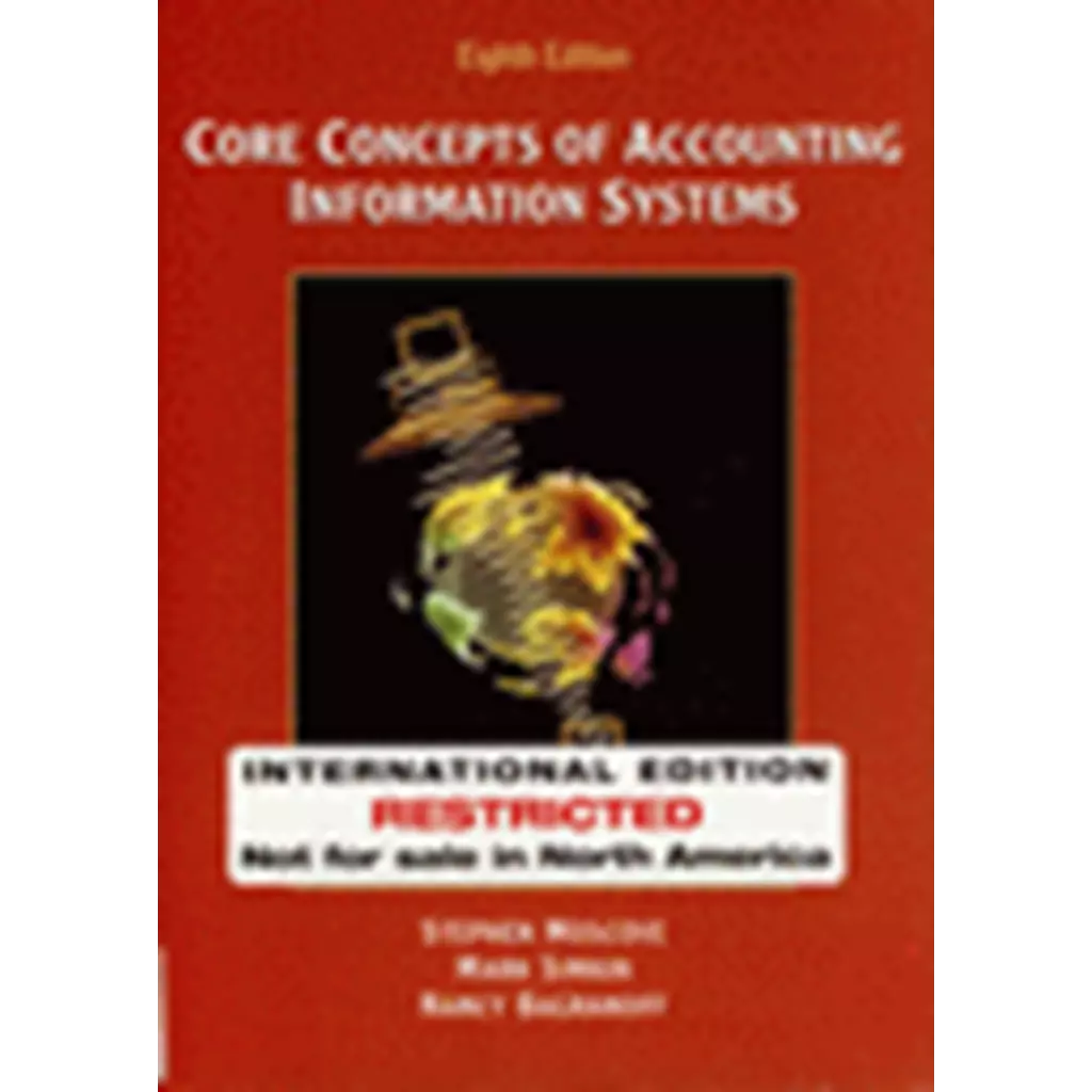 Core Concepts of Accounting Information Systems 8ED