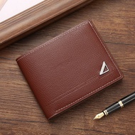 PU Leather Wallet Vintage Men Slim Male Purses Clemence Wallets Multi-function Large Capacity Money 