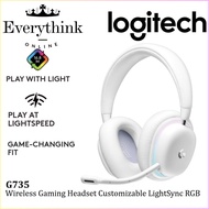 LOGITECH G735 WIRELESS GAMING HEADSET WITH LIGHTSPEED / BLUETOOTH / CUSTOMIZABLE LIGHTSYNC RGB LIGHT