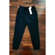 Uniqlo HEATTECH Pile Lined Sweat Pants Size M Black Elastic Waist New With Japanese Tags