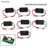 Fitow AC- Converter 220V to DC5V 6V 9V 12V 15V 20V 24V Switching Power Supply Module FE