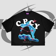 Genesis Conspiracy - Oversized Unisex Black Astral T-shirt - Cutton Combed 20s