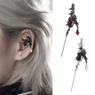 JN Alloy Crow Ear Studs Fashion Animal Piercing Earring for Edgy Fashion Lovers