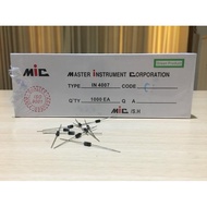 ZL99 RECTIFIER DIODE DIODE 1N4007 1N 4007 IN4007 IN 4007 1A 1000V