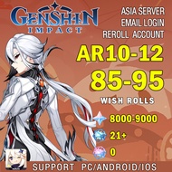 Fast delivery Genshin impact ID Wish | re-register | re-pull the Asian server Diluc Venti Amber Trav