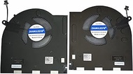 Replacement New CPU and GPU Cooling Fan for Dell Alienware M17 R3 R4 0H5TYJ 0CNV63 DC28000ROSL EG500
